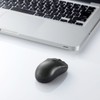 Sanwa Supply MA-BTBL27BK Bluetooth 3.0 Blue LED Mouse, Black