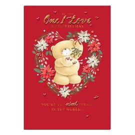 Forever Friends One I Love Christmas Card