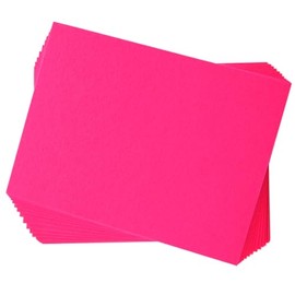 Playfully Ever After 9x12 inch Sticky Acrylic Felt 20 Sheet Pack (Neon Pink)