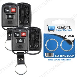 RemoteSuperMarket 2 Shell Case For 2004 2005 Hyundai Elantra Keyless Entry Remote Key Fob