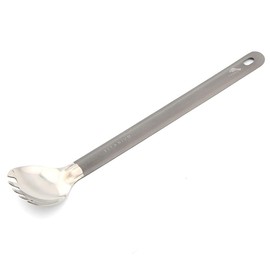 TOAKS Ultralight Titanium Tableware Outdoor Flatware Cutlery Fork and Spoon