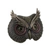 Metallic Bronze Steampunk Owl Head Wall Mask