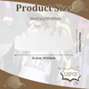 12 Pcs White Felt Hat Sweat Liner Sports Sweat Protector