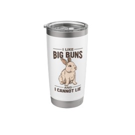 Rabbit Lover Design with Flemish Giant Stainless Steel Insulated Tumbler
