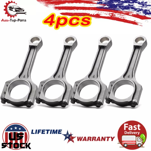 CarBole NEW 4PCS Connecting Rod 23510-2G440 for 2012-16 Hyundai Genesis