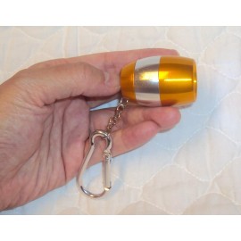 Unbranded Hot Mini Bright 6 LED Camping Emergency Light Torch Keychain Yellow Color