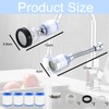 SUpoetry Pack of 2 Transparent Tap Filter, Tap Filter Attachment,