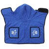 Dog Towel Strong Absorbent Quick Drying Hand Pockets Design Hooded