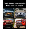 Amber Grill Lights for 2024 Toyota Tacoma LED Grille Lights