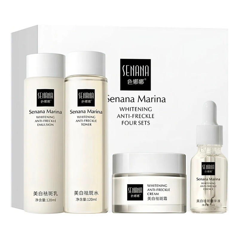 Kit Cuidado Facial Aclarante Anti Manchas Serum Crema Prod