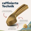 kjøk Premium garlic press made of zinc alloy in matt