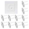 Pack of 10 Socket Covers, Socket Protection, Child Safety Socket,