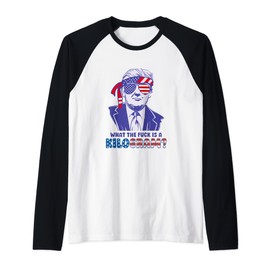 Funny Anti-Metric Trump What the F is a Kilogram Raglan Baseball Tee