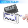 Acrylic Garage Door Opener Holder, Wall Mount Clear Case for