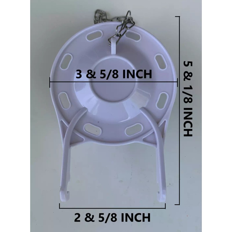 NUFLUSH Removable Niple, 3-inch Flapper with Extra Silicone Seal, by