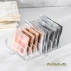 happykau Eyeshadow 2 Piece Storage 7 Compartments Cosmetic Storage Acrylic