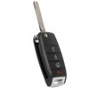 KEYALL 1 Pack 4 Buttons Remote Control Car Key Fob