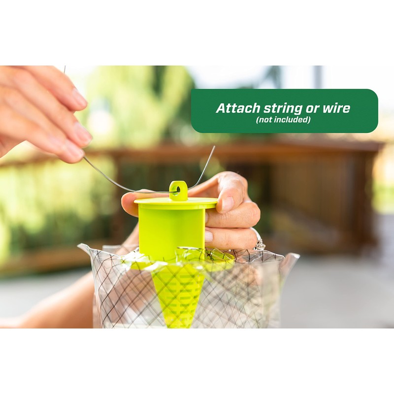 RESCUE! Big Bag Fly Trap – Disposable, Outdoor Use -