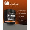 Creatina Monohidratada Micronizada en polvo sin sabor 300G Alta Pureza
