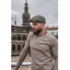 WEROR WEROR-434.1 Men's Flat Cap Peaked Cap with Peak Herringbone