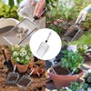 Garden Sieve Set, 4 Pieces, Stainless Steel with Handle, Compost