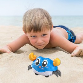 Crawling Crab Baby Toys - Baby Crawling Crab Infant Tummy Time Toys for Kids | Interactive Musical Toy Fun Moving Toy Infant Fun Birthday Entertainment for Over 3 Years Babies, and Kids