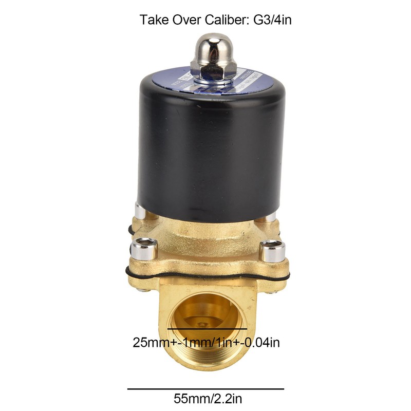 2W‑200‑20 G3/4in Solenoid Valve Brass Normally Closed Electric Solenoid Valve