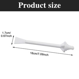 Fonyiunce Pack of 100 Nose Wax Sticks, Nose Hair Wax Applicators, Nose Wax Sticks, Wax Sticks Applicators, for Nostril Cleaning and Nose Hair Removal, Available for Men and Women