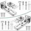 Bifold Door Hardware Repair Kit - 2 Pack Bi-fold Sliding