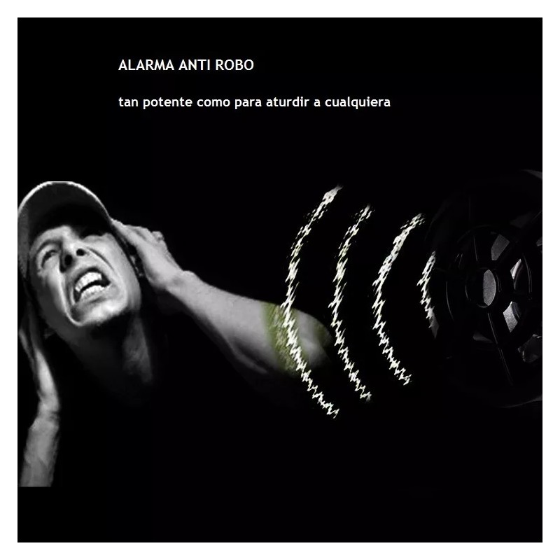 Yooshi Bocina Alarma Moto Estereo A Prueba De Agua Motocicleta