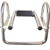 Mojiate 4-Step Stainless Steel Pontoon Boat Ladder - Foldable Telescoping