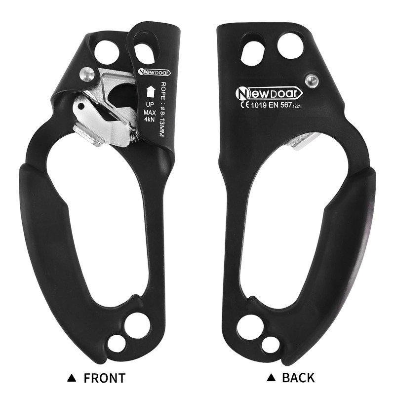 NewDoar Left Hand Ascender Rock Climbing Tree Arborist Rappelling Gear