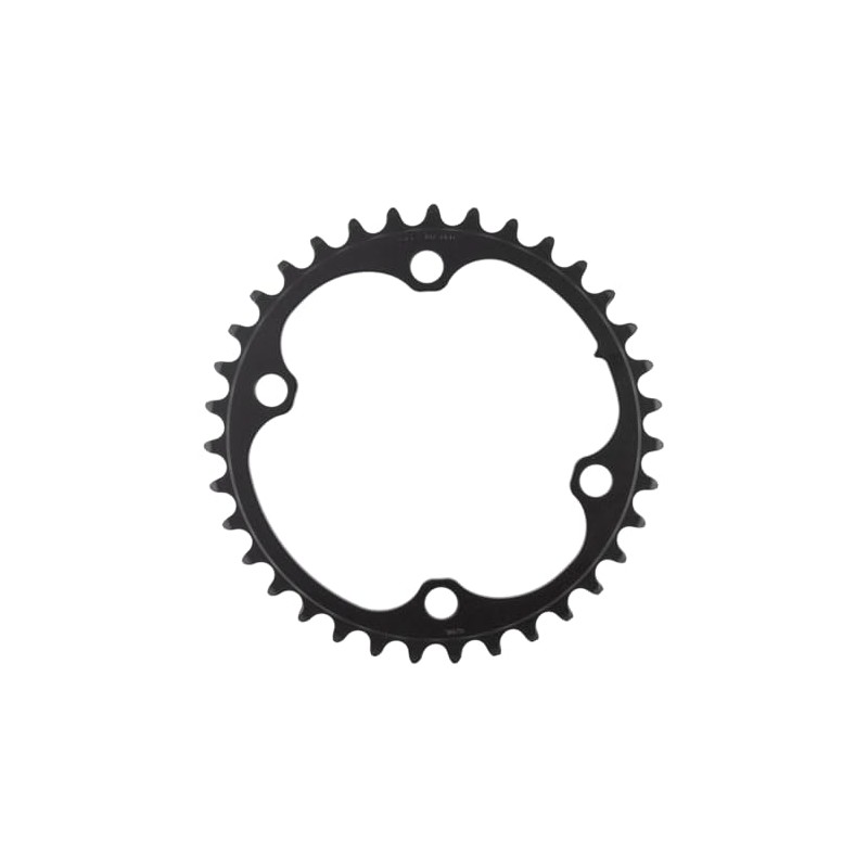 CHAIN RING ROAD 35T 107BCD 2x12 FORCE BLAST BLACK