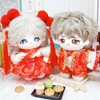 (Sewing Clothes) Chinese Plush Clothes, For 3.9 - 5.9 inches