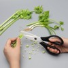 Ceramic Kitchen Scissors 8" Ceramic Blade Scissors White Sharp Blade
