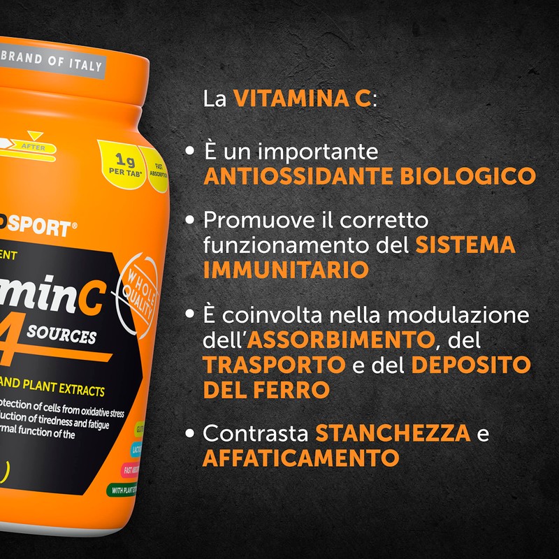 NAMEDSPORT Integratore, Sport, Vitamine 90 compresse, 115,2g