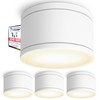 SSC-LUXon CELI-WX Surface-Mounted Spotlights Flat IP44 for Outdoor and Bathroom