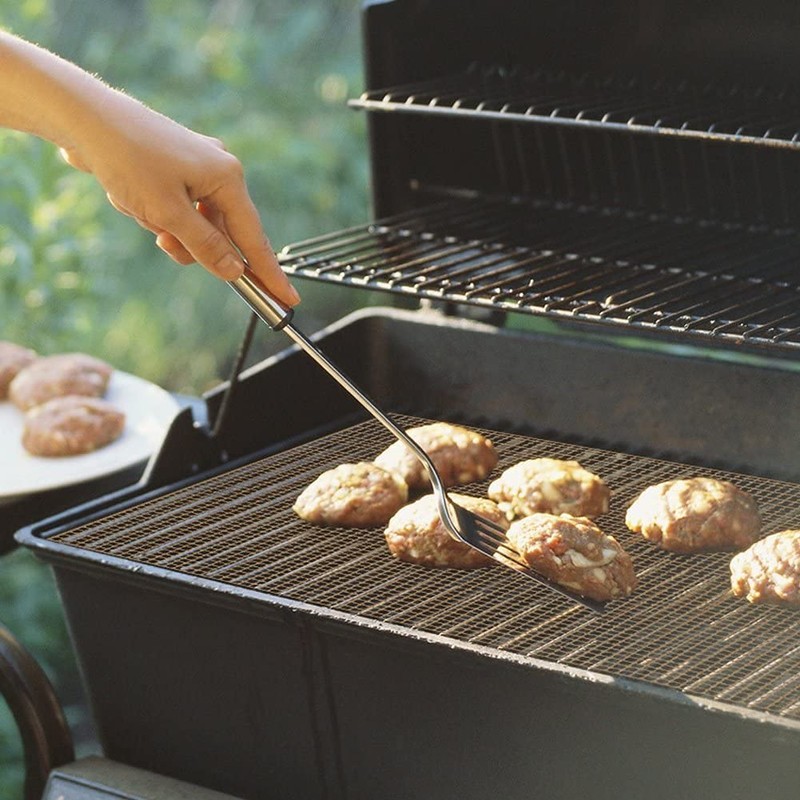 Set of 3 Grid Grill Mats, Baking Mat Square, Permanent