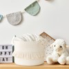 CherryNow Small Woven Storage Baskets, 9.5'' x 7'' inches Cotton
