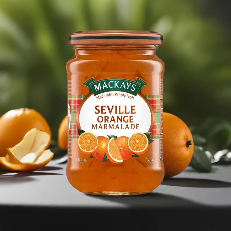 Mackays Natural Fruit Seville Orange Marmalade (340g)