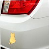 Ciieeo Metal Cat Car Decal Bumper Sticker for Cars Motorcycles