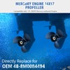 Qiclear Upgrade OEM 14x17-4B Boat Propeller fit Mercruiser Alpha One