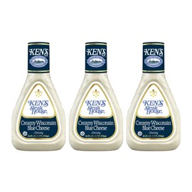 Ken's Steak House Creamy Wisconsin Blue Cheese Dressing (16 Fl Oz (Pack of 3))