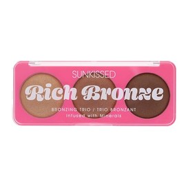 Sunkissed Rich Bronze Bronzing Trio, 3 Shades for Warmth and Radiance