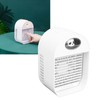 100mL LED Air Cooler Portable Desktop Cooling Fan USB Powered