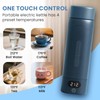 Travel Electric Kettle Portable Mini Kettle,316 Stainless Steel 16.91Oz,Small Hot