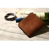 STCRAFT Thin Wallet, L-Shaped Zipper, Compact, Large Capacity, Men's, Women's,