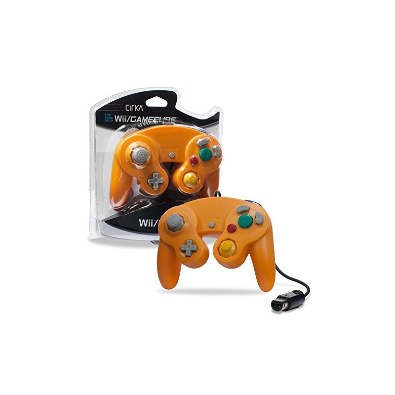 CirKa Wired Controller For Wii/ GameCube - Orange