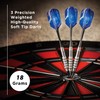 Viper Silver Thunder Soft Tip Darts, 5 Knurled Bands, 18