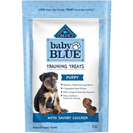 Blue Buffalo Baby BLUE Chicken Training Treats - Natural Soft Dog Treats 4oz Bag